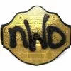 Hogan's Beach Shop Hollywood Hogan Signed WCW NWO Championship Title Belt Replica -Hogan's Beach Shop Sales 1301