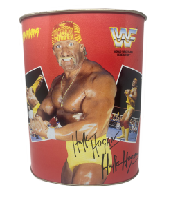 Hogan's Beach Shop WWF Hulk Hogan & Ultimate Warrior Trash Can