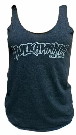 Hogan's Beach Shop Grey Reflective Hulkamania Womens Tank