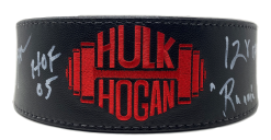 Hogan's Beach Shop Hulk Hogan Dumbell Weightbelt Signed