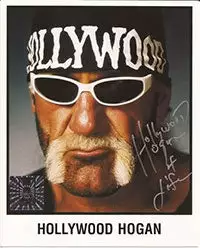 Hogan's Beach Shop Hulk Hogan Signed Hollywood 8x10 Photo
