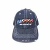 Hogan's Beach Shop Hulkamania Flag Denim Hat -Hogan's Beach Shop Sales Hulkamania Denim Flag Hat Front