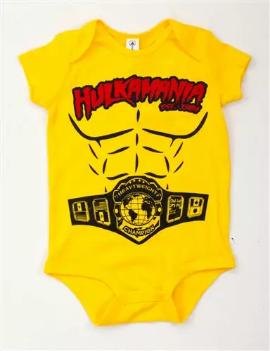 Hogan's Beach Shop Hulkamania Heavyweight Champion Onesie 4 Hogan's Beach Shop Hulkamania Heavyweight Champion Onesie - Image 2