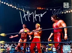 Hogan's Beach Shop Hulkamnania Joins Nwo Autographed 8x10