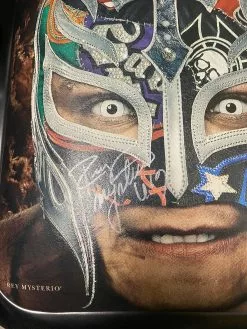 Hogan's Beach Shop Rey Mysterio "Extreme Rules" 2009 Autographed Seat -Hogan's Beach Shop Sales IMG 3285