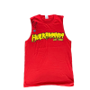 Hogan's Beach Shop Autographed Red Hulkamania Cut Off Tank -Hogan's Beach Shop Sales RedHulkamaniaAuto