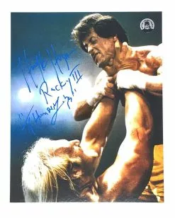 Hogan's Beach Shop Hogan Stallone Rocky III Photo