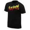 Hogan's Beach Shop Roddy Piper Black Hot Rod Retro T-Shirt -Hogan's Beach Shop Sales W01931