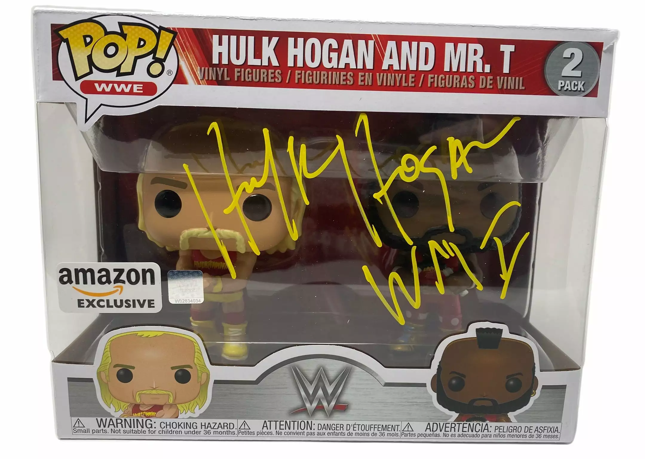 Hogan's Beach Shop Autographed Nwo 3 Pack Funko Pop Set 4 Hogan's Beach Shop Autographed Nwo 3 Pack Funko Pop Set - Image 2