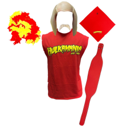 Hogan's Beach Shop Hulkamania Costume Adult
