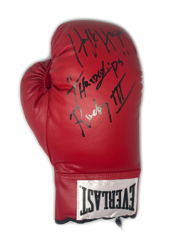 Hogan's Beach Shop Rocky III Thunderlips Hulk Hogan Signed Glove (1)