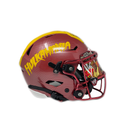 Hogan's Beach Shop Custom "RiddellSports" Hulkamania X NWO X WWE Helmet Autographed! PRE ORDER -Hogan's Beach Shop Sales helmet3 1