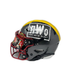 Hogan's Beach Shop Custom "RiddellSports" Hulkamania X NWO X WWE Helmet Autographed! PRE ORDER -Hogan's Beach Shop Sales helmet5 1