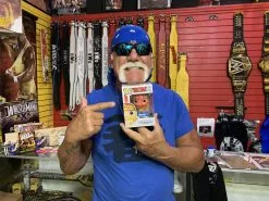 Hogan's Beach Shop Python Power Funko Pop Signed In Red!! -Hogan's Beach Shop Sales hoganfunkoo