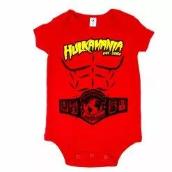 Hogan's Beach Shop Hulkamania Heavyweight Champion Onesie