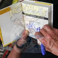 Hogan's Beach Shop Hulk Hogan Signed My Life Outside The Ring Book -Hogan's Beach Shop Sales hogansbeachshop signed 17