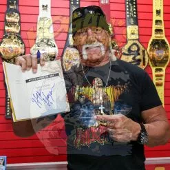 Hogan's Beach Shop Hulk Hogan Signed My Life Outside The Ring Book -Hogan's Beach Shop Sales hogansbeachshop signed 18