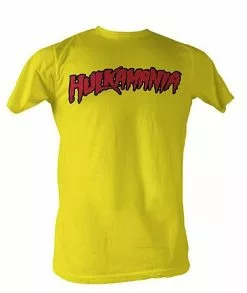 Hogan's Beach Shop Yellow Hulkamania Tee