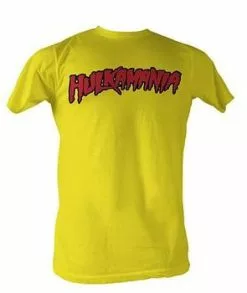 Hogan's Beach Shop Youth Yellow Hulkamania Tee