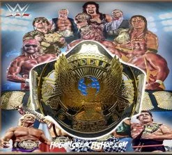 Hogan's Beach Shop WWE Winged Eagle Dual Plated Championship Replica Title Signed -Hogan's Beach Shop Sales image 5b155bdb eb0a 4faa 932b 8bb9dc8aeada