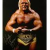 Hogan's Beach Shop Hulk Hogan Signed Crab Pose Poster -Hogan's Beach Shop Sales signed crab pose