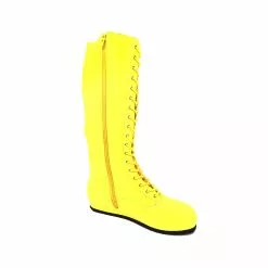 Hogan's Beach Shop Yellow Hulk Hogan Wrestling Boots